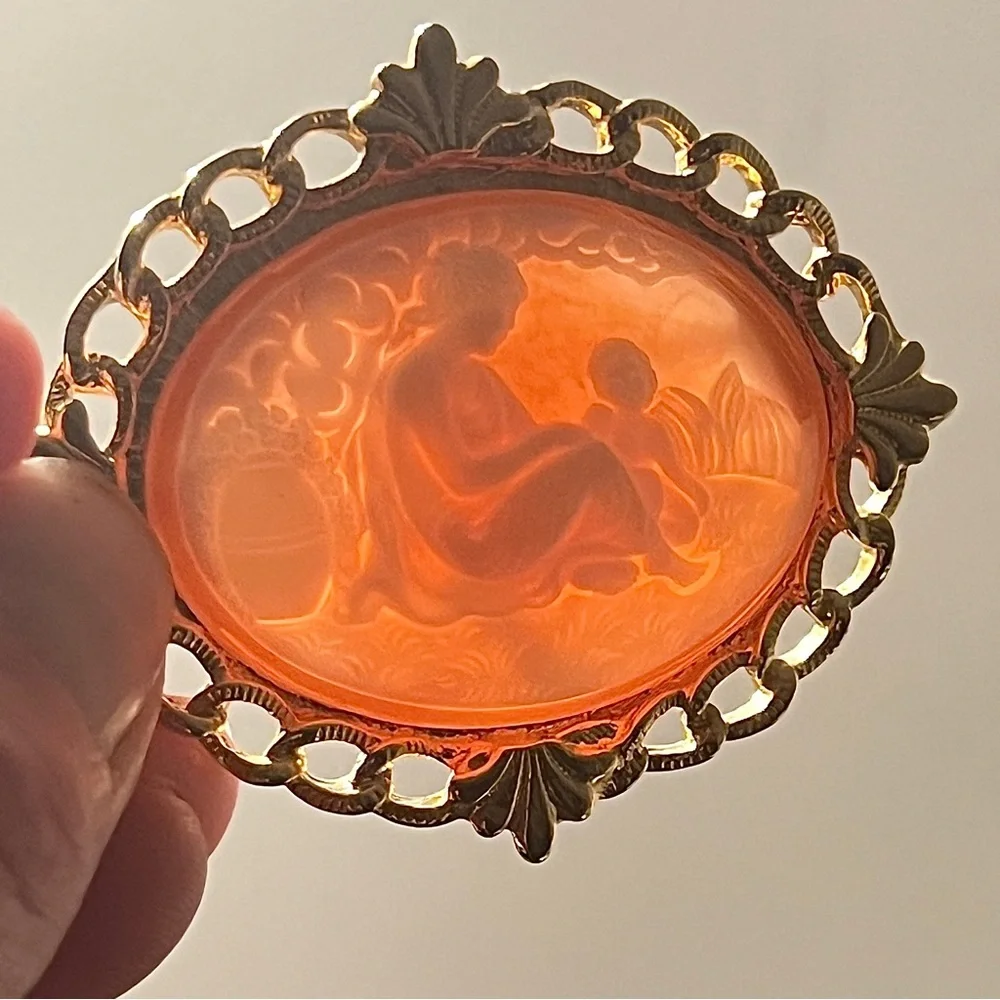Vintage mother child